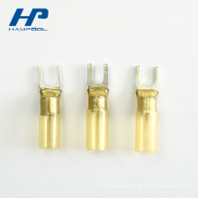 Nylon Material Copper Joint Connector Cable Assembly Fork Terminal